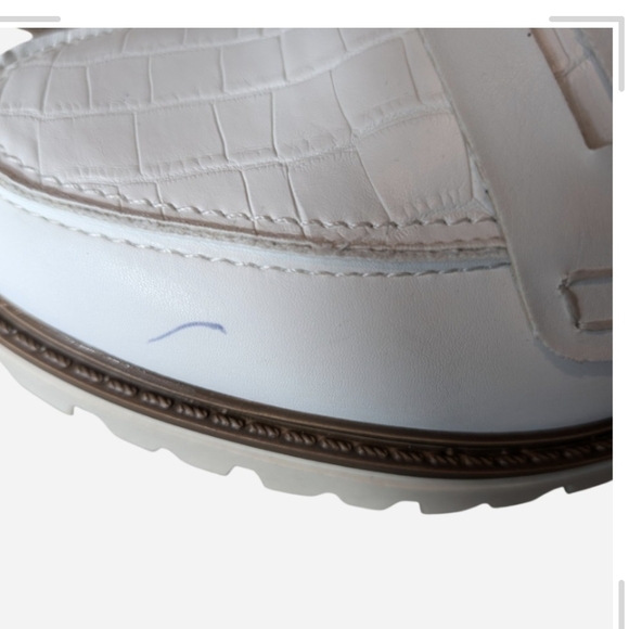 White Loafers Shoes - Picture 4 of 10